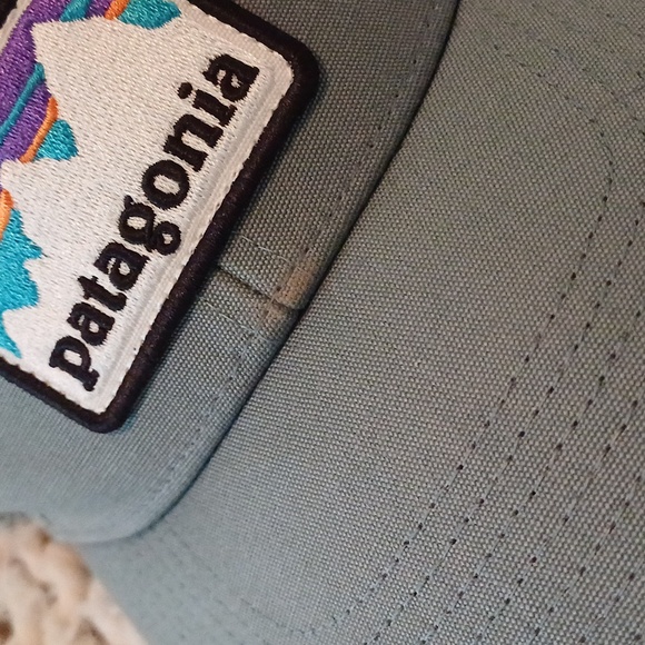 Patagonia logo snap back baseball trucker cap OS - Picture 6 of 6